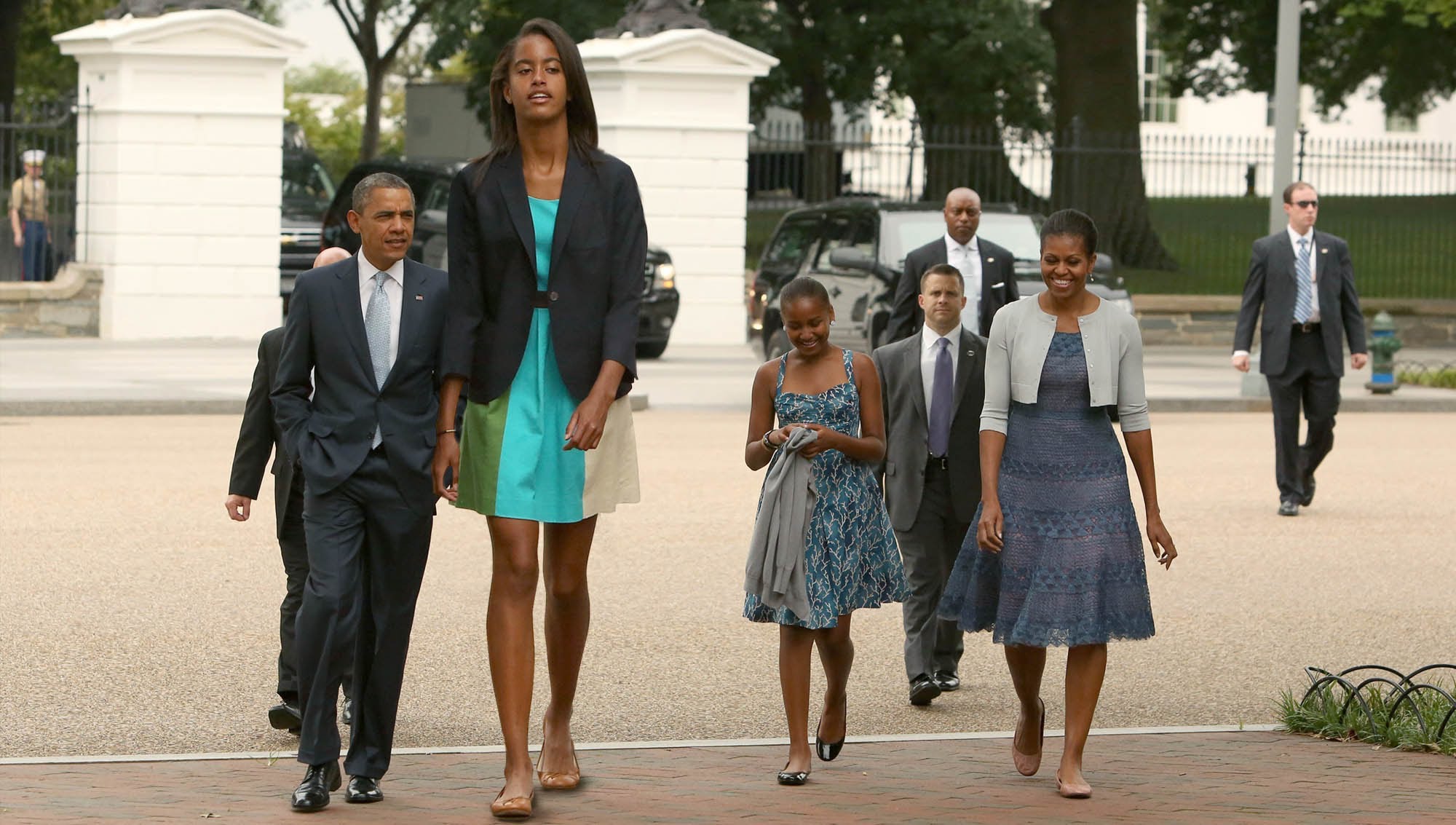 The youngest daughter of barack obama stands tall at a height of 5 feet and...