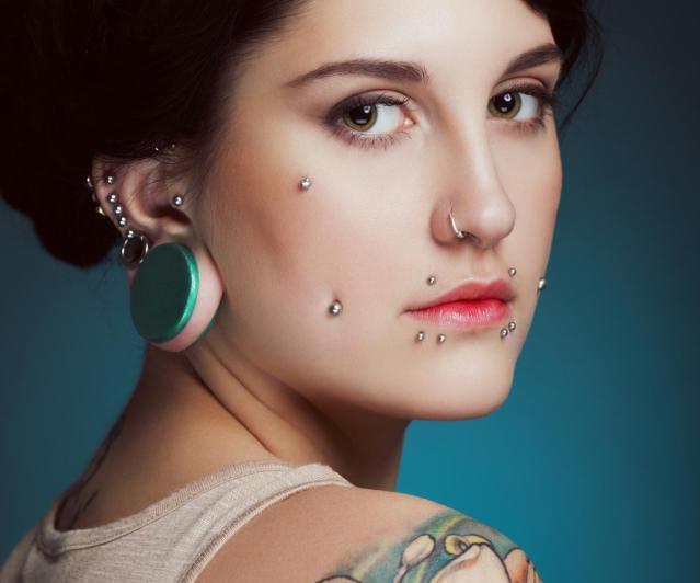Pictures Of Facial Piercings 89