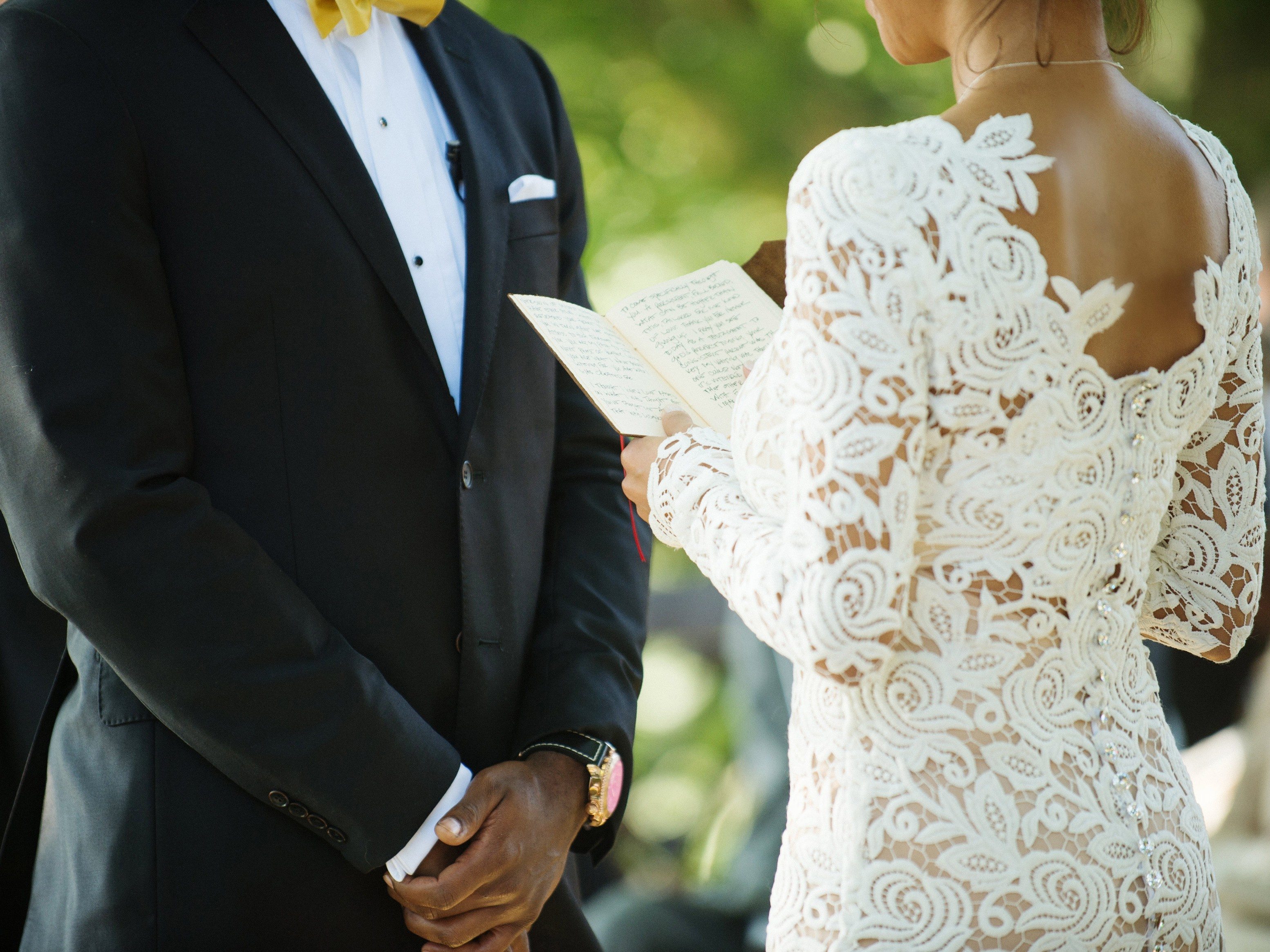 How to write your own wedding ceremony