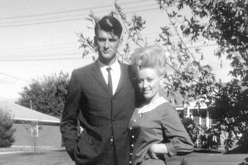 Carl Thomas Dean and Dolly Parton as a young couple