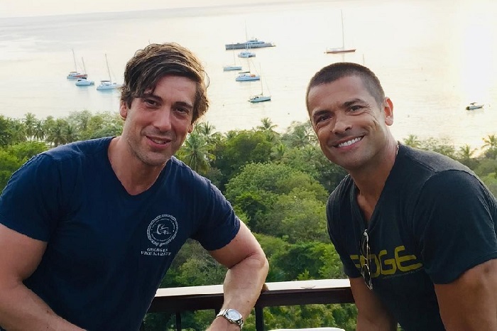 David Muir and Gio Benitez