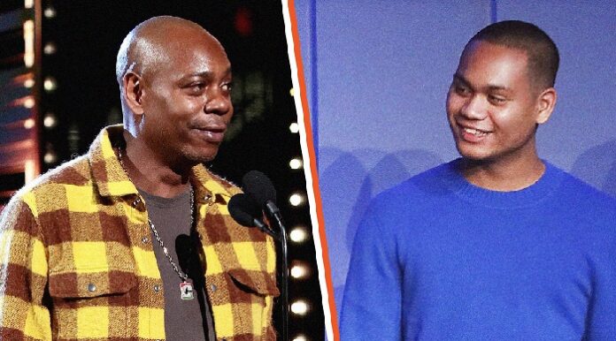 Ibrahim Chappelle and his father Dave Chappelle