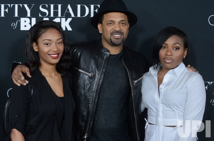 Mike Epps, Bria, and Makayla