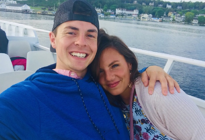 Annie Agar and her former boyfriend, Zach Harig