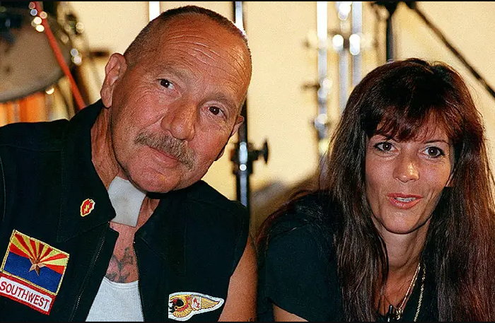 Zorana Barger and late husband
