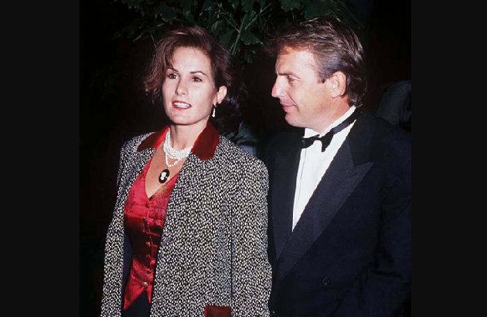 Cindy and her ex-husband Kevin Costner
