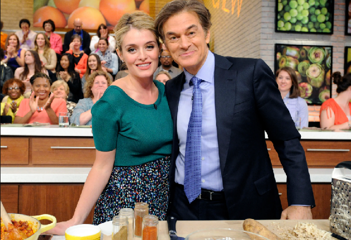Daphne Oz and his father, Dr. Oz