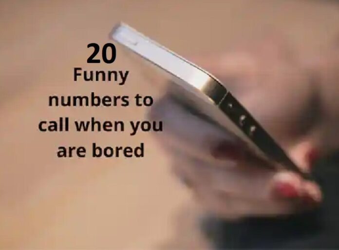 20 Funny Numbers