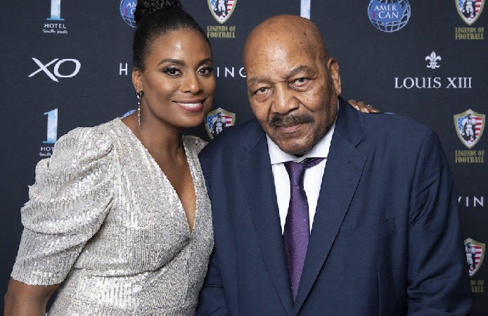 Monique Brown and jim brown