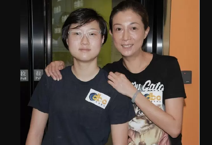 Etta Ng Chok Lam and her mother Elaine Ng Yi-lei