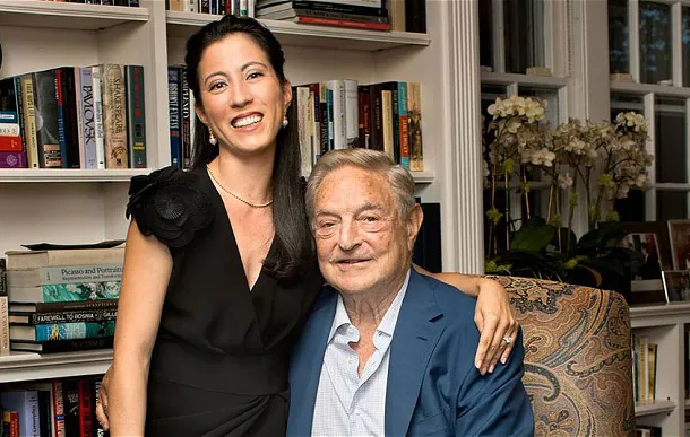 Soros and his wife Bolton