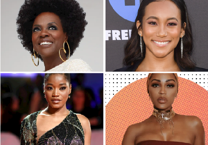 Beautiful black actresses in Hollywood