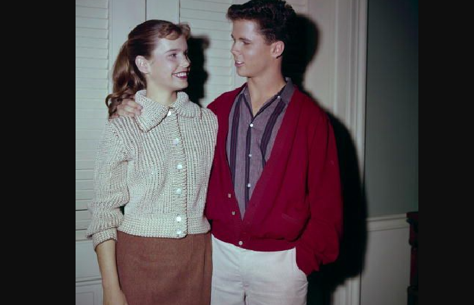 Tony Dow and his first wife Carol Marlow