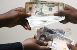 exchange rate dollar to naira