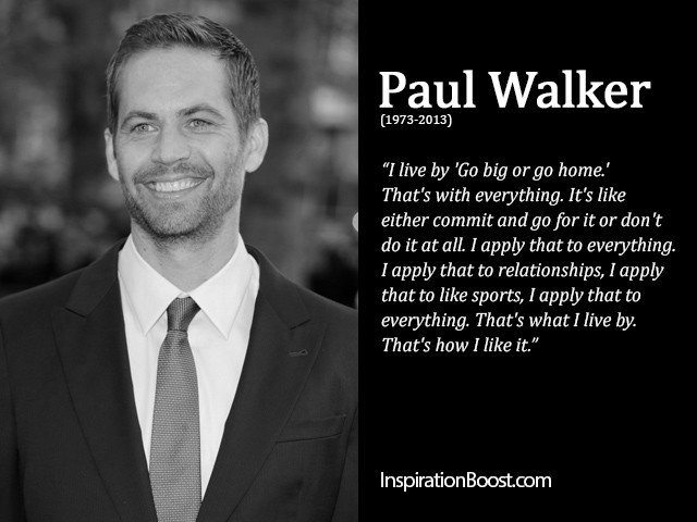 Paul Walker - Daughter, Wife, Girlfriend, Net Worth, Quotes