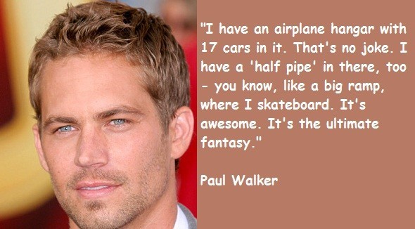 Paul Walker - Brother, Daughter, Wife, Girlfriend, Net Worth, Quotes, Death