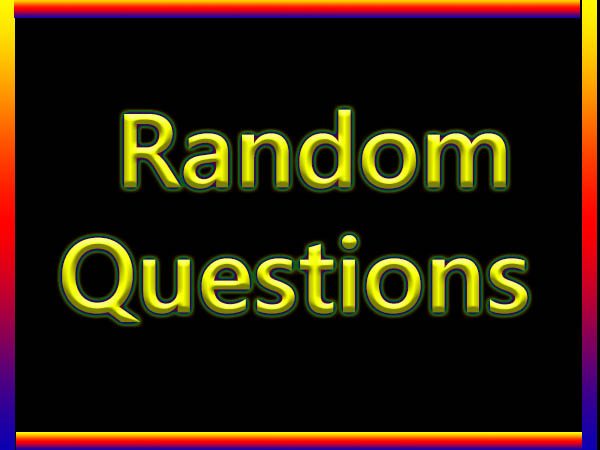 funny random questions