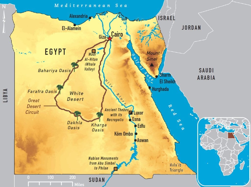 Nile River Map And Location Valley Length Source Disturbing