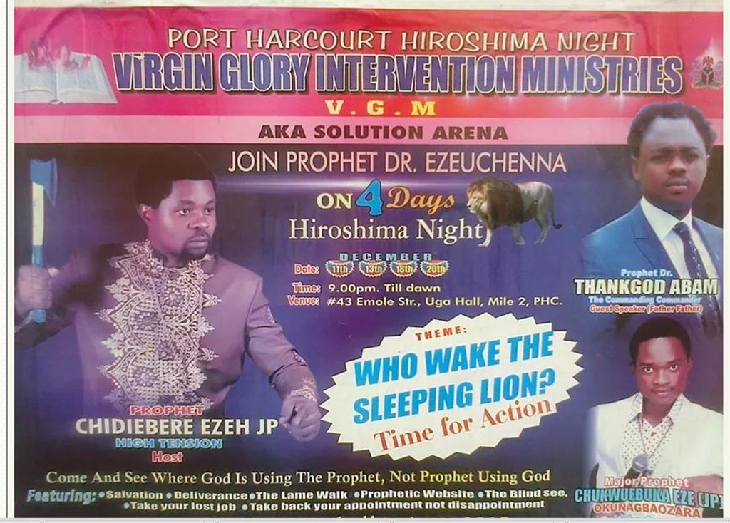 29 Funniest Nigerian Church Posters That’ll Make You Laugh Till You Cry