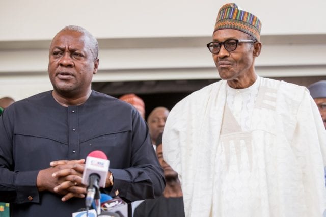 Mahama and Buhari