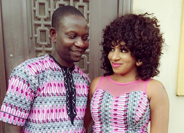 Mide-Martins-and-Afeez-Owo-In-Matching-Outfits-2015-AlabamaUncut