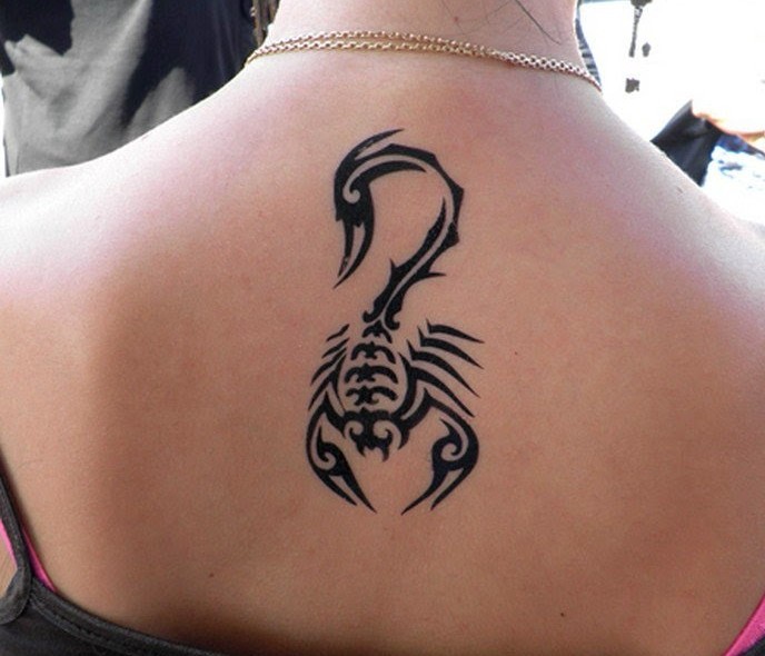 girly scorpion tattoo drawings