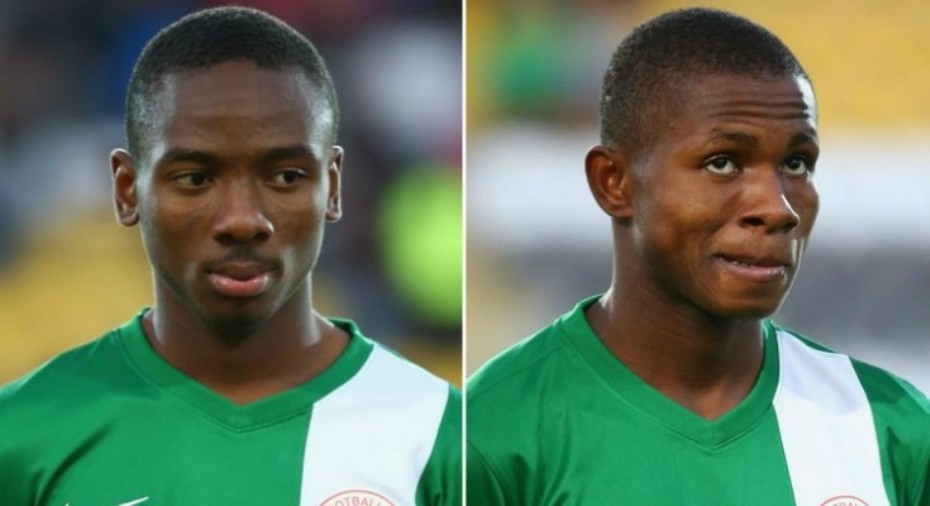 Kelechi Nwakali and Samuel Chukwueze
