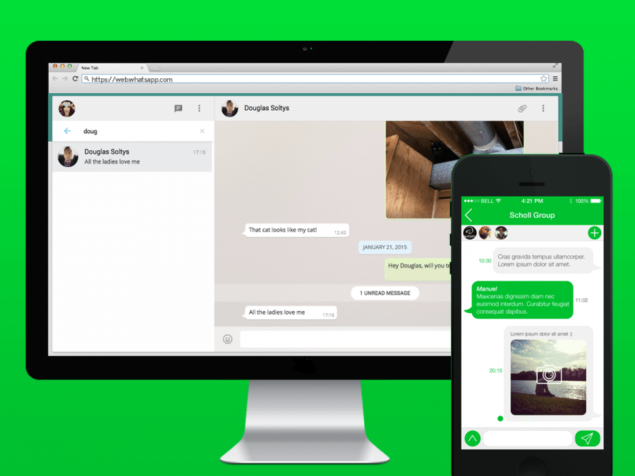 download photos from pc to whatsapp