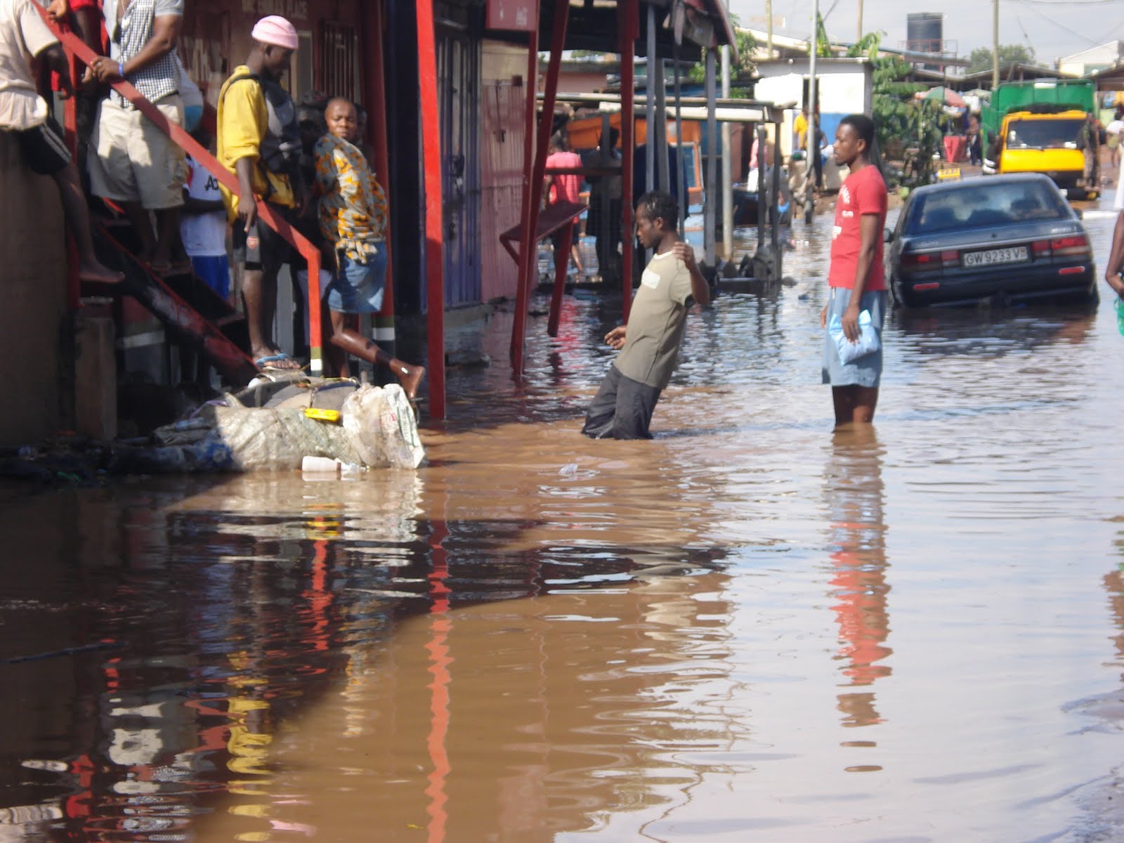 Flood Takes Over Capital City of Ghana