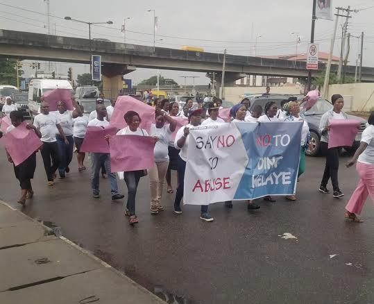 lagos protest Verbal Assault
