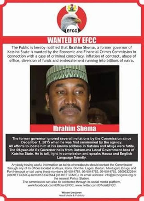 EFCC Gazatte