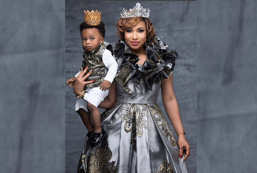 Mama King: How Tonto Dikeh Celebrated Her Son's First Birthday