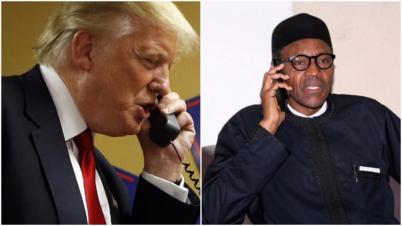 Image result for trump and buhari