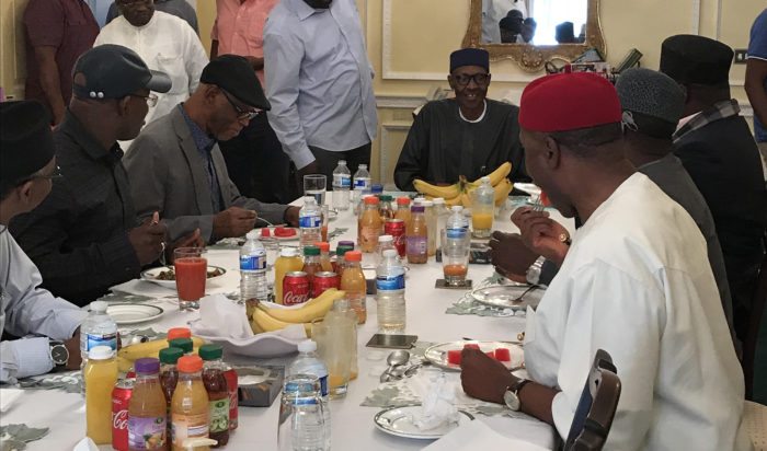 Buhari meet APC leaders