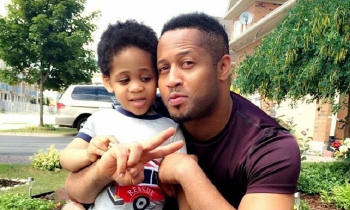Mike and his cute son Reynold