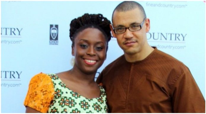 Chimamanda Adichie and Ivara Esege