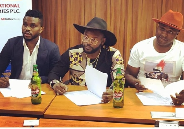 Falz bags a million naira deal with Trophy