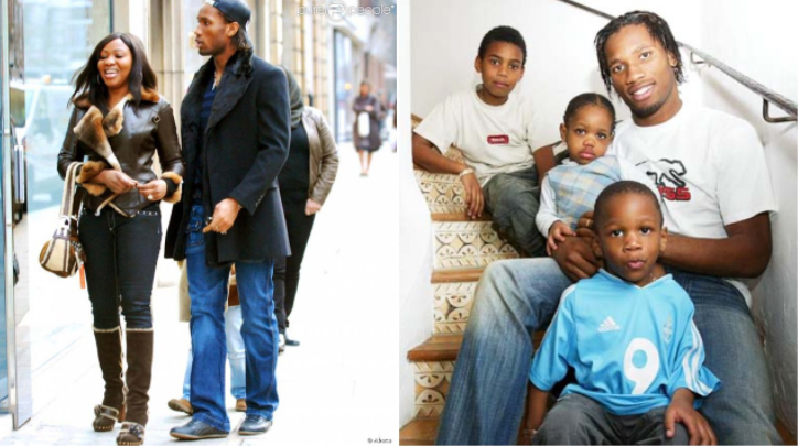 Drogba and his family