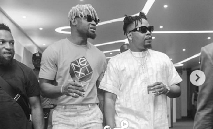 Olamide and his DJ brother Enimoney