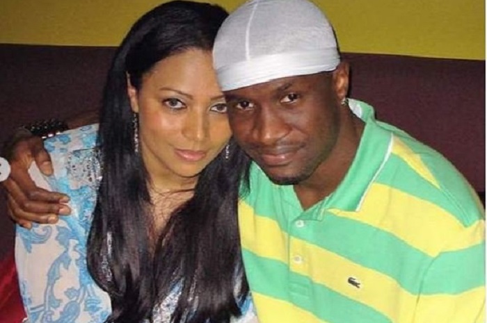 throwback photo of peter-okoye-wife