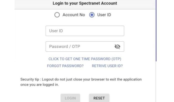 How To Login To Spectranet Account and Check Your Data Balance