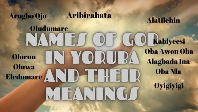 Names of God in Yoruba Language