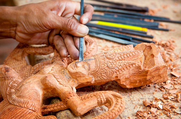 Wood-Carving-Cambodia-700x459