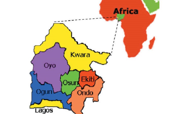Yoruba States in Nigeria