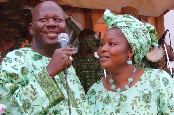 Baba Suwe and wife