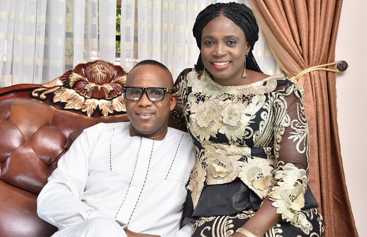 Bishop-Isaac-Idahosa and his wife, Christie