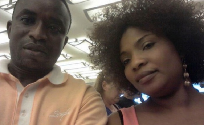 Laide Bakare and her ex-husband, Olumide Okunfulere