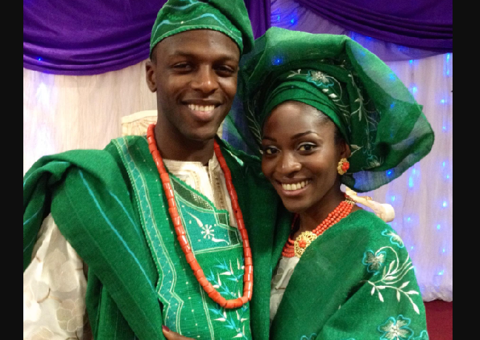 Segilola Ogidan and husband Bola Ogidan