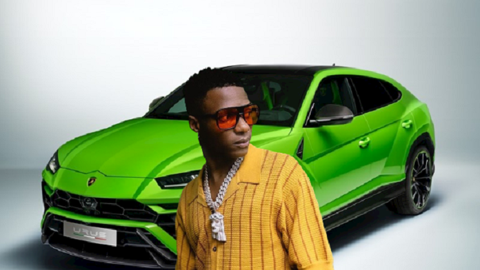 Wizkid's Lamborghini Urus