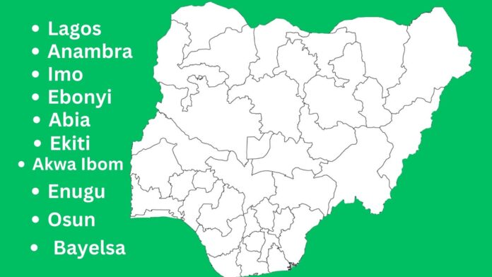 Smallest States in Nigeria